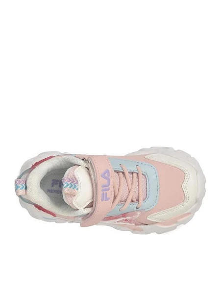 Βρεφικά Παπούτσια Fila Memory Musha 2 για Κορίτσια Light Blue/Pink (Μεγέθη 23-27)