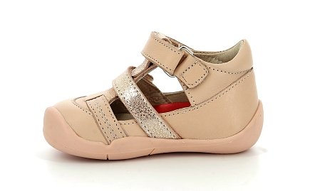 Βρεφικά Παπουτσοπέδιλα Kickers Wafel για Κορίτσια Beige