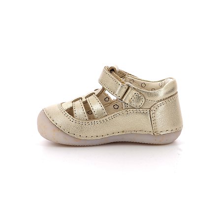 Βρεφικά Παπούτσια Kickers Sushy για Κορίτσια Beige Champagne (Μεγέθη 18-22)