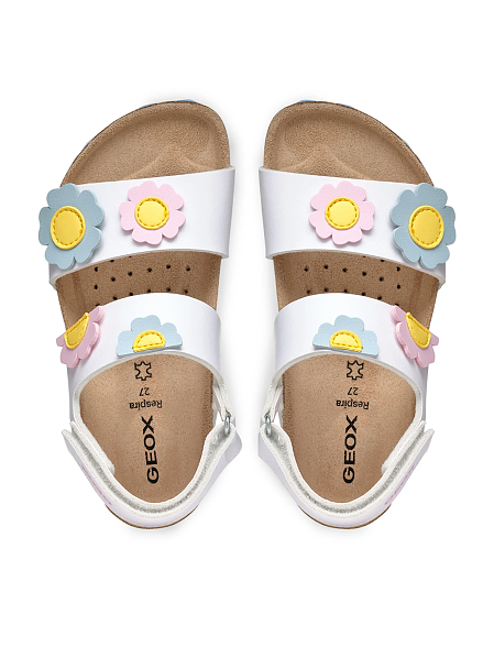 Παιδικά Σανδάλια Geox Adriel για Κορίτσια Flowers Multi (Μεγέθη 25-35)