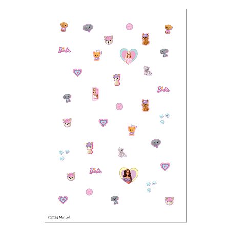 Παιδικά Αυτοκόλλητα Νυχιών Barbie Snails - Barbie & Pets