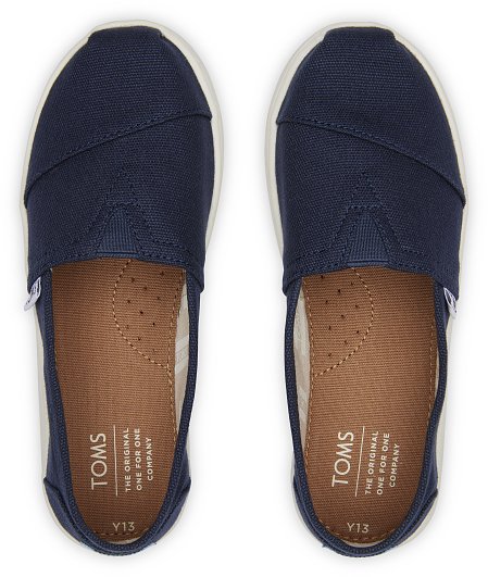 Παιδικά Παπούτσια Alpagrata Slip-on για Αγόρια Navy (Μεγέθη 30-36)