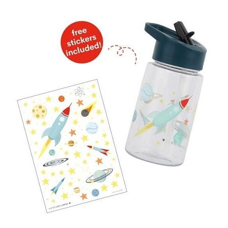 Παιδικό Παγούρι A little Lovely Company Tritan για Αγόρια Space 450ml
