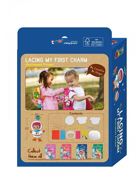 Avenir Παιχνίδι Ραπτικής  Κεντήματα Lacing - My First Charm Αστροναύτης