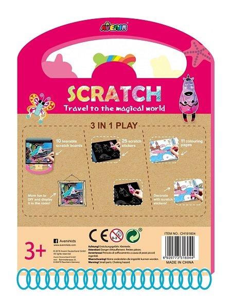 AVENIR Βιβλίο Σκρατς Magical