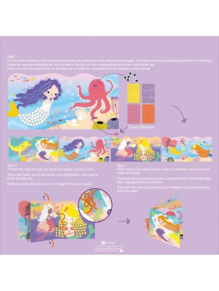 AVENIR Create My 1st Story Book – Mermaids