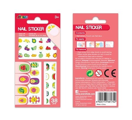 NAIL STICKER-FRUIT 38PCS