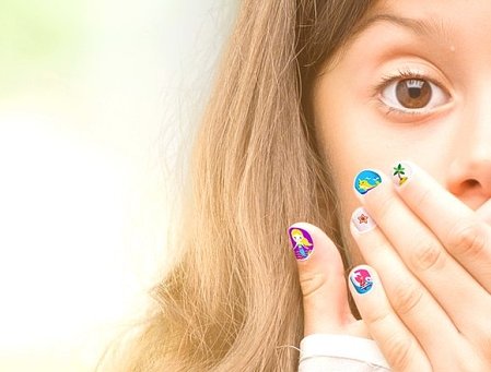 NAIL STICKER-COOKIE - FLUORESCENCE 38PCS