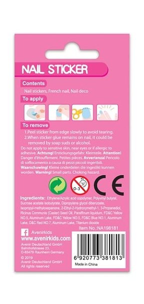 Αυτοκόλλητα Νυχιών Under the Sea Fluorescence 38 τμχ