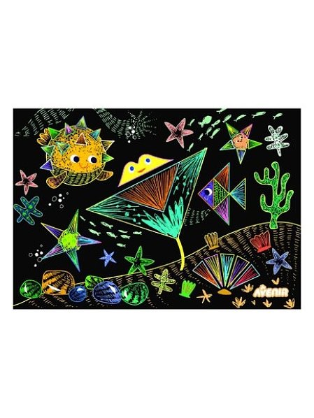 Avenir Ζωγραφική-Scratch Level 2 Ocean Life – Η Ωκεάνια Ζωή