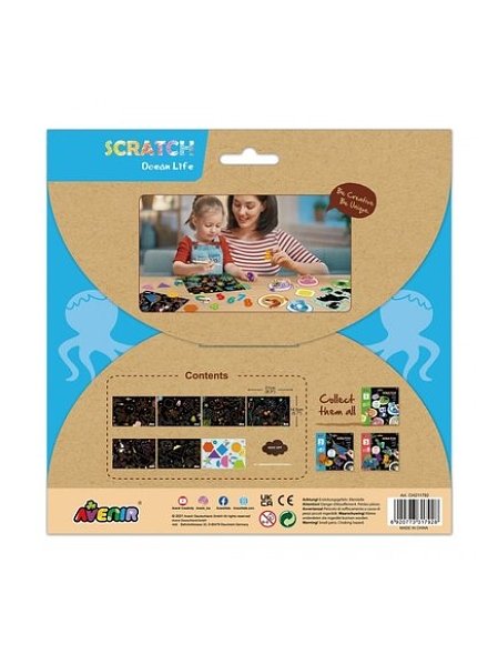 Avenir Ζωγραφική-Scratch Level 2 Ocean Life – Η Ωκεάνια Ζωή