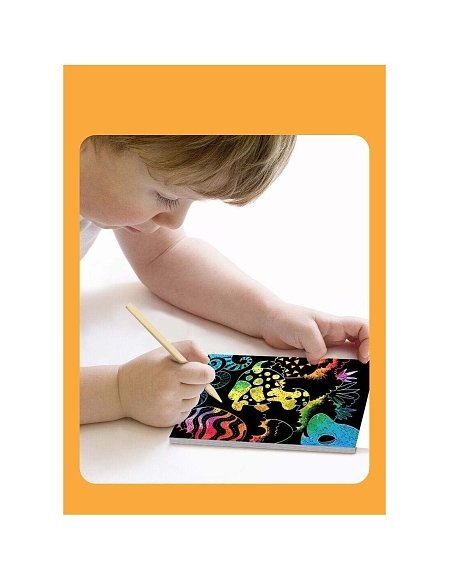 Avenir Βιβλίο Ζωγραφικής-Scratch Μονόκερος