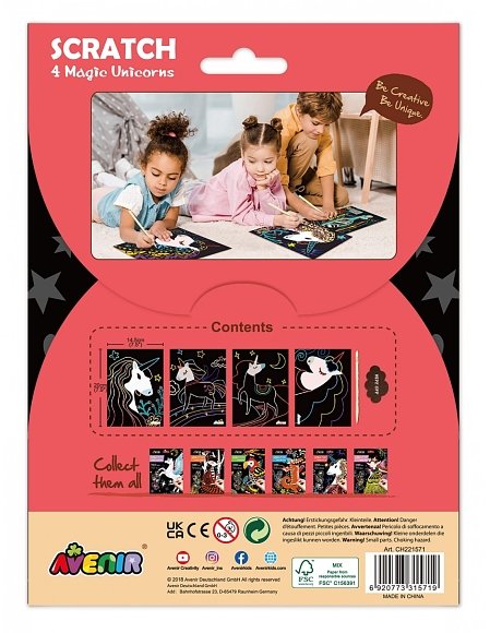Avenir Βιβλίο-Scratch 4 Magic Unicorns