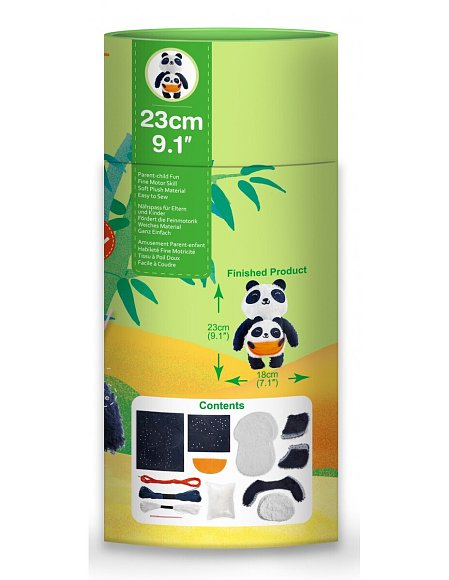 Avenir Sewing Doll-Panda