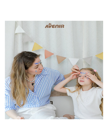 Avenir Face Stickers and Tattoos: Animal