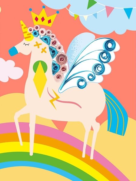 ΠΑΙΔΙΚΟ 4 IN 1 UNICORN CRAFT KIT AVENIR