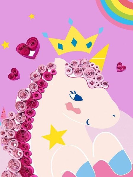 ΠΑΙΔΙΚΟ 4 IN 1 UNICORN CRAFT KIT AVENIR