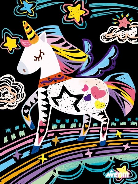 ΠΑΙΔΙΚΟ 4 IN 1 UNICORN CRAFT KIT AVENIR