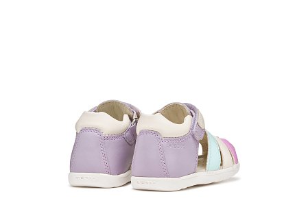 Βρεφικά Παπούτσια Geox Sandal Macchia για Κορίτσια Lilac/Watersea (Μεγέθη 19-26)