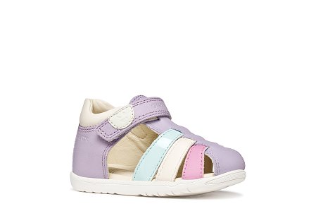 Βρεφικά Παπούτσια Geox Sandal Macchia για Κορίτσια Lilac/Watersea (Μεγέθη 19-26)