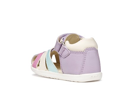 Βρεφικά Παπούτσια Geox Sandal Macchia για Κορίτσια Lilac/Watersea (Μεγέθη 19-26)