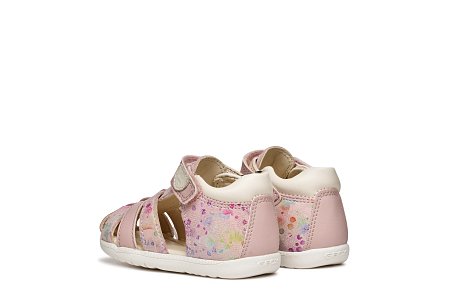 Βρεφικά Παπούτσια Geox Sandal Macchia για Κορίτσια Light Rose/Multicolour (Μεγέθη 19-26)