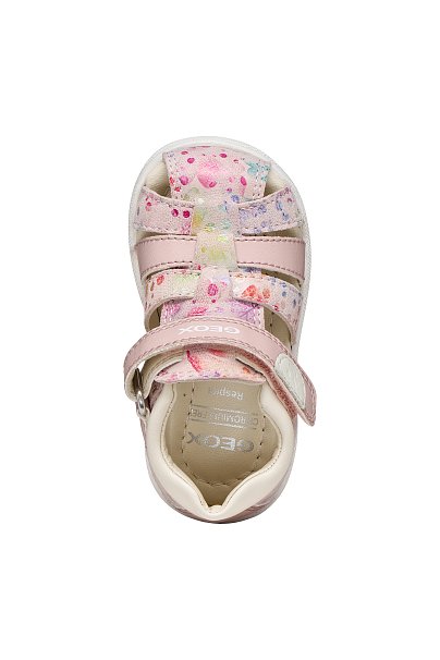 Βρεφικά Παπούτσια Geox Sandal Macchia για Κορίτσια Light Rose/Multicolour (Μεγέθη 19-26)