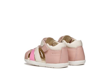 Βρεφικά Παπούτσια Geox Sandal Macchia για Κορίτσια Light Rose/Pink (Μεγέθη 19-26)