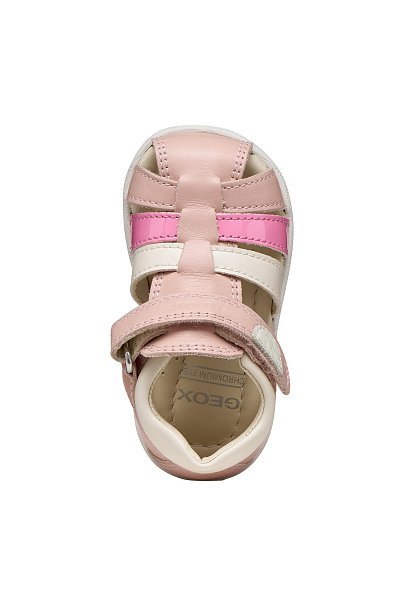 Βρεφικά Παπούτσια Geox Sandal Macchia για Κορίτσια Light Rose/Pink (Μεγέθη 19-26)