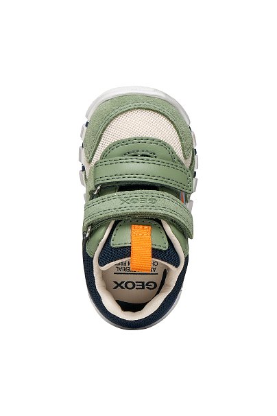 Βρεφικά Παπούτσια Geox Iupidoo για Αγόρια Olive Green/Navy (Μεγέθη 19-26)