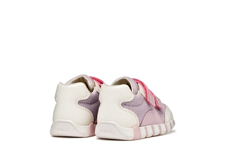 Βρεφικά Παπούτσια Geox Iupidoo για Κορίτσια White/Lilac (Μεγέθη19-26)