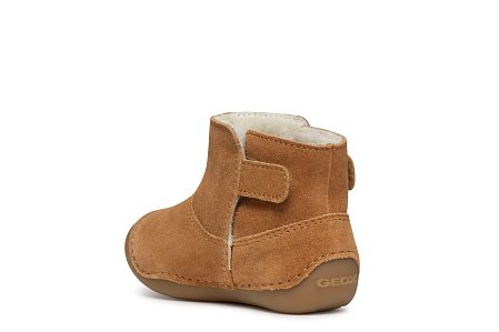Βρεφικά Παπούτσια Geox Tutim για Κορίτσια Brown (Μεγέθη 19-22)