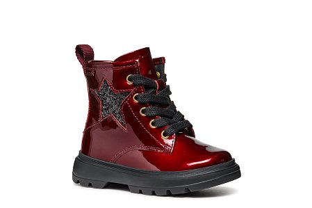 Βρεφικά Παπούτσια Geox Kiddartah για Κορίτσια Red  (Μεγέθη 21-27)