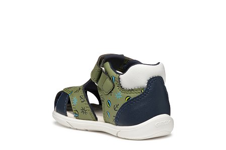 Βρεφικά Παπούτσια Geox Sandal Zapito για Αγόρια Pistachio/Navy (Μεγέθη 19-26)