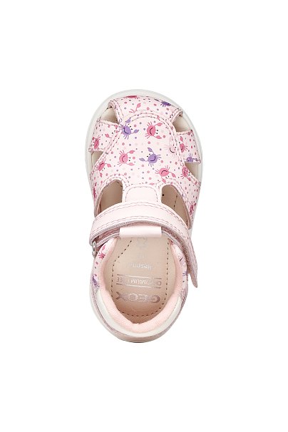 Βρεφικά Παπούτσια Geox Sandal Zapito για Κορίτσια Light Pink/White (Μεγέθη 19-26)