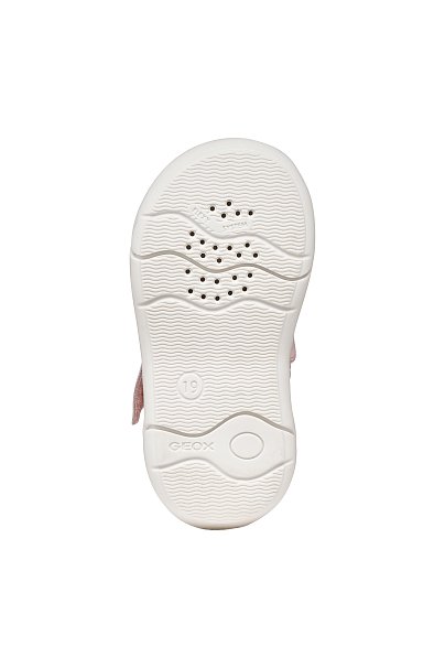 Βρεφικά Παπούτσια Geox Sandal Zapito για Κορίτσια Light Pink/White (Μεγέθη 19-26)