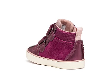 Βρεφικά Παπούτσια Geox Gisli για Κορίτσια Dark Purple Cloud (Μεγέθη 21-27)