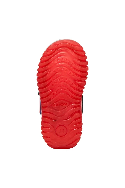 Βρεφικά Παπούτσια Geox Lightyloo για Αγόρια Navy Superman (Μεγέθη 23-27)