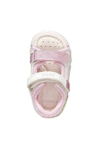 Βρεφικά Παπούτσια Geox Sandal Iupidoo για Κορίτσια White/Pink (Μεγέθη 20-26)