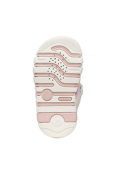 Βρεφικά Παπούτσια Geox Sandal Iupidoo για Κορίτσια White/Pink (Μεγέθη 20-26)