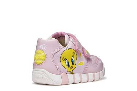 Βρεφικά Παπούτσια Geox Iupidoo για Κορίτσια Tweety Pink (Μεγέθη 19-26)