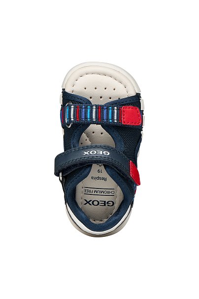 Βρεφικά Παπούτσια Geox Sandal Iupidoo για Αγόρια Navy/Red (Μεγέθη 20-26)