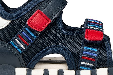Βρεφικά Παπούτσια Geox Sandal Iupidoo για Αγόρια Navy/Red (Μεγέθη 20-26)