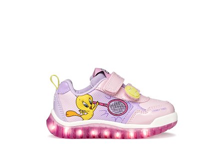Βρεφικά Παπούτσια Geox Lightyloo για Κορίτσια Tweety Lilac (Μεγέθη 20-27)