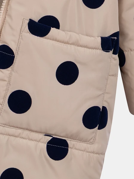 Παιδικό Μπουφάν 2 σε 1 για Κορίτσια Polka Reversible