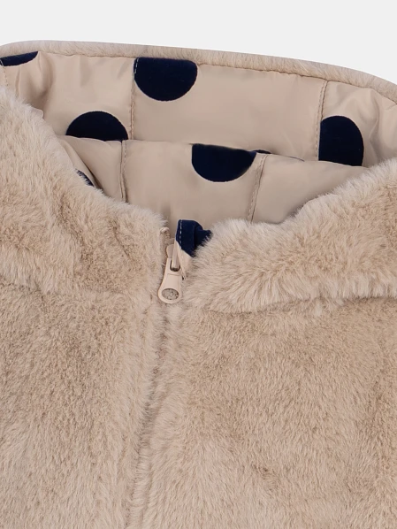 Παιδικό Μπουφάν 2 σε 1 για Κορίτσια Polka Reversible
