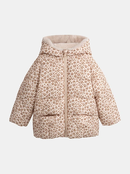 Παιδικό Μπουφάν 2 σε 1 για Κορίτσια Fluffy Leopard