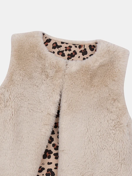 Παιδικό Γιλέκο για Κορίτσια Fluffy Fur