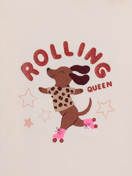 Παιδική Μπλούζα για Κορίτσια Rolling Queen