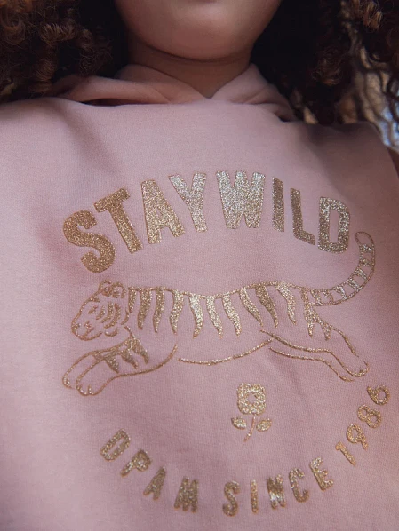Παιδικό Φούτερ για Κορίτσια Stay Wild